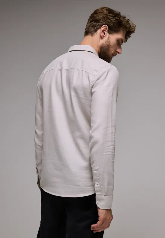 Street One Strukturhemd im Slim Fit Letzte 3 Tage