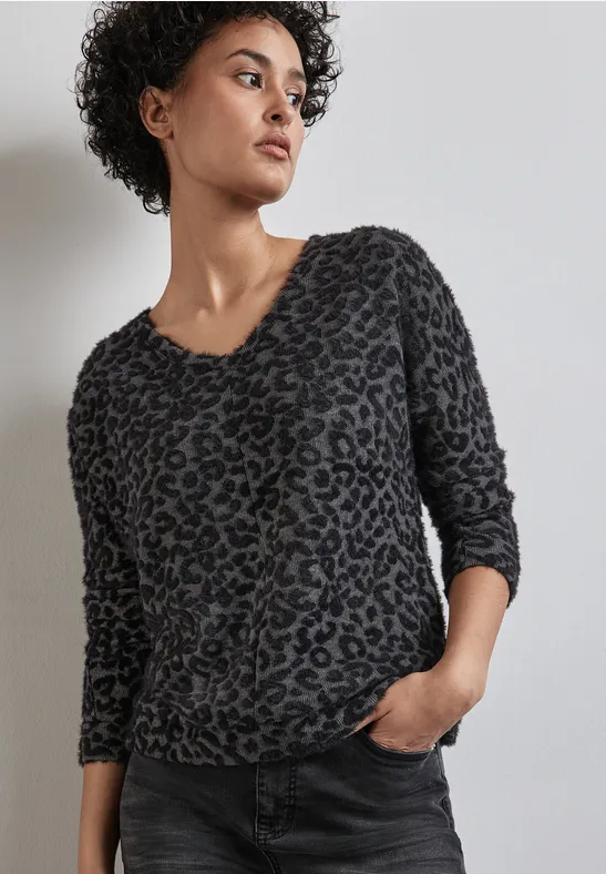 Street One Shirt mit Leo-Muster Bis zu 50% Rabatt