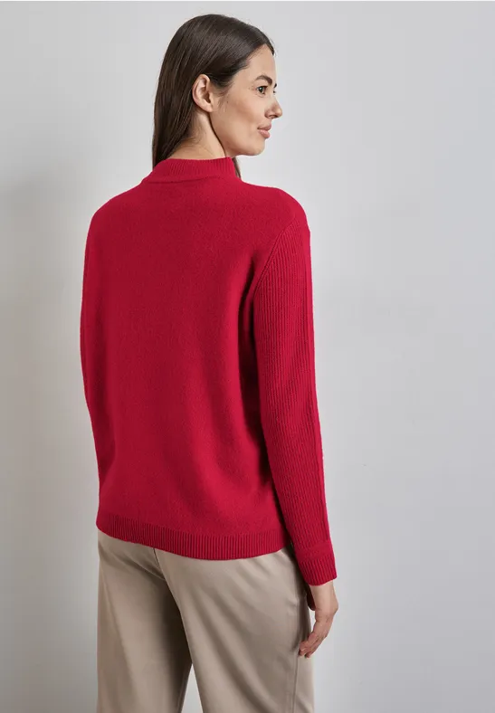 Street One Pullover mit Strickmuster Bis zu 55% Rabatt