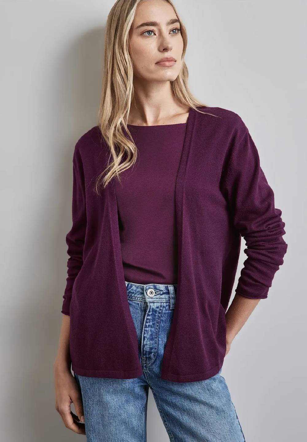 Street One Offene Strickjacke