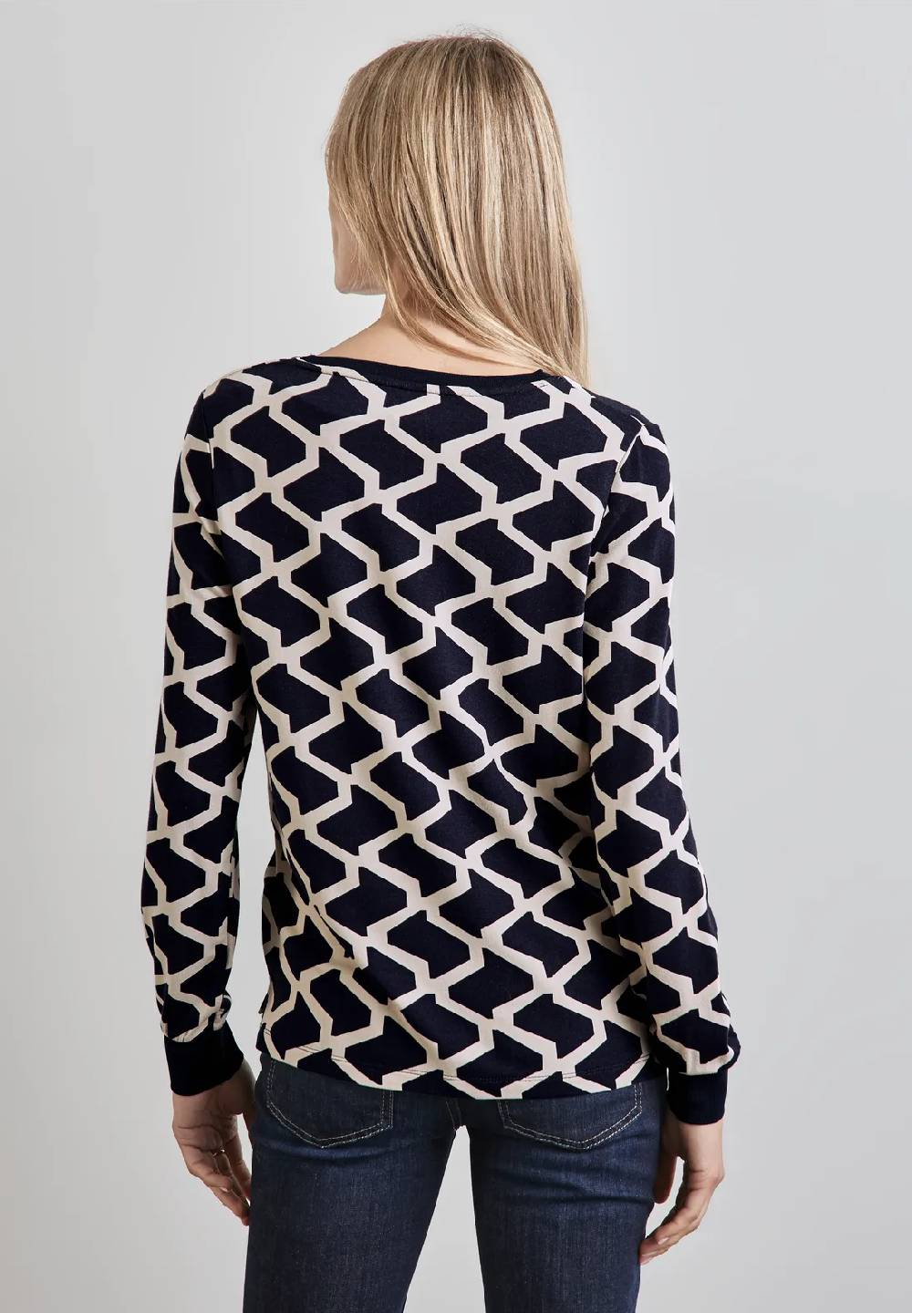 Street One Bedrucktes Shirt Kostenloser Versand international