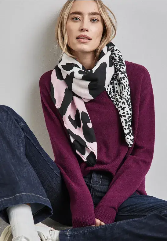 Street One Bedrucktes Tuch Black Friday Preise