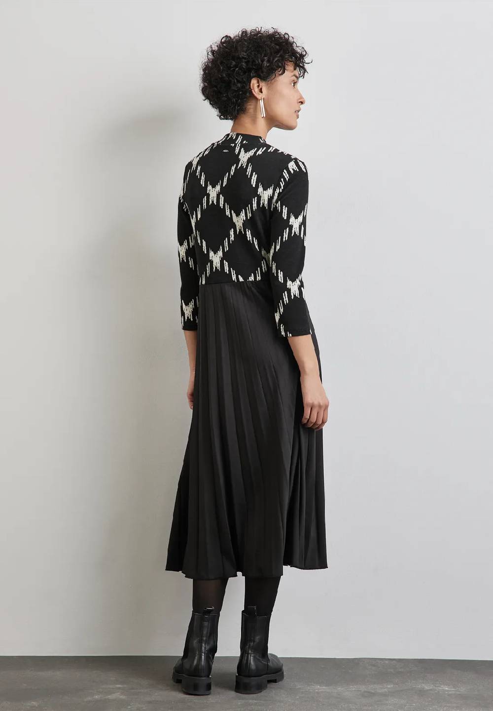 Street One Gemustertes Midi-Kleid zollfrei