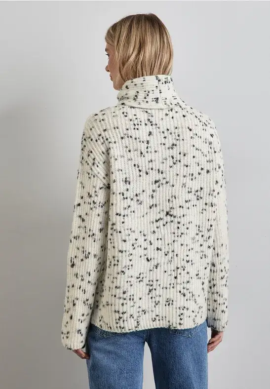 Street One Gemusterter Strickpullover Angebote