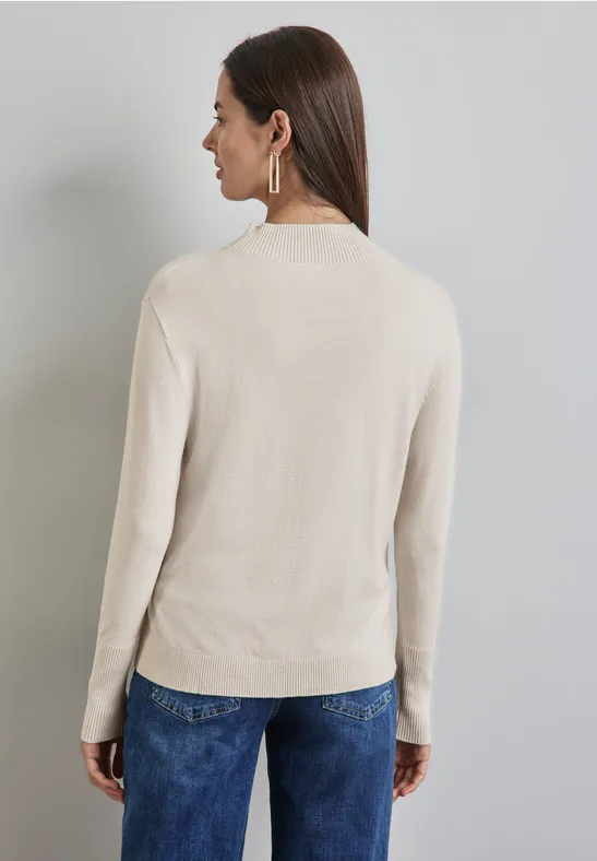 Street One Basic Turtleneck Pullover Fabrikverkauf