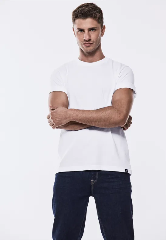 Street One Basic T-Shirt in Unifarbe Exklusivangebot