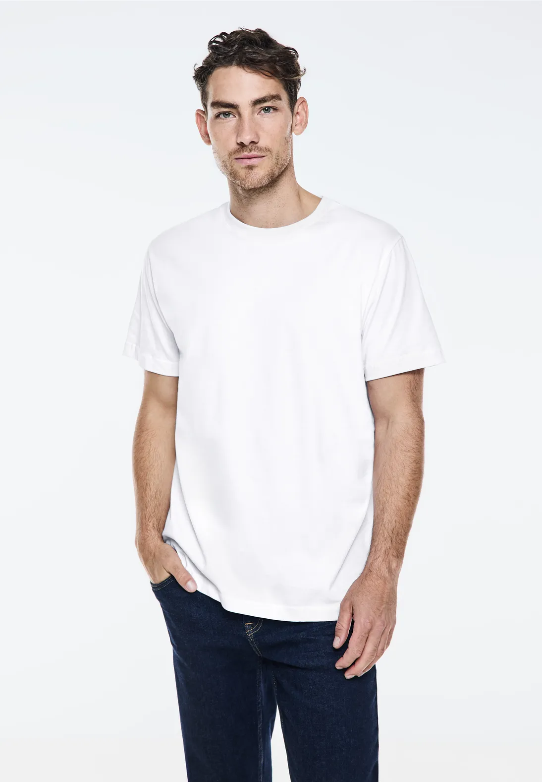 Street One Basic T-Shirt in Unifarbe Exklusivangebot