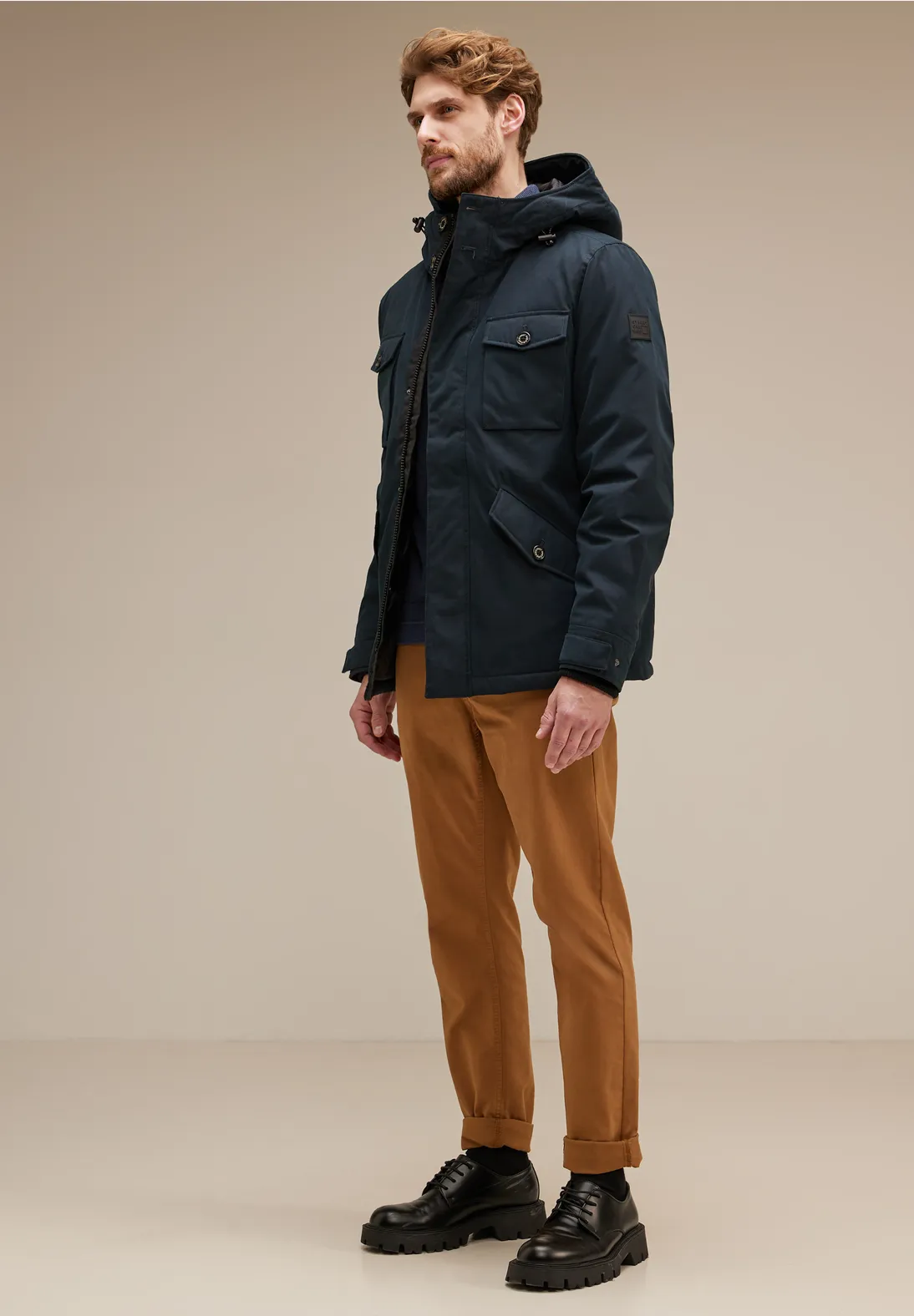 Street One Winterjacke mit Kapuze