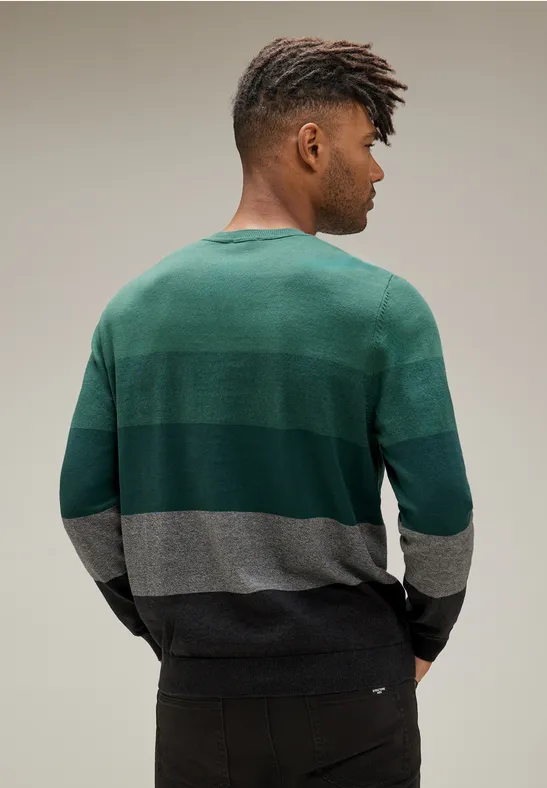 Street One Pullover mit Streifenmuster Kauf eins, bekomm eins gratis