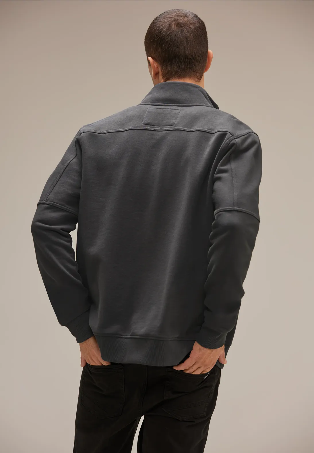 Street One Sweatjacke mit Stehkragen Super Sparpreis