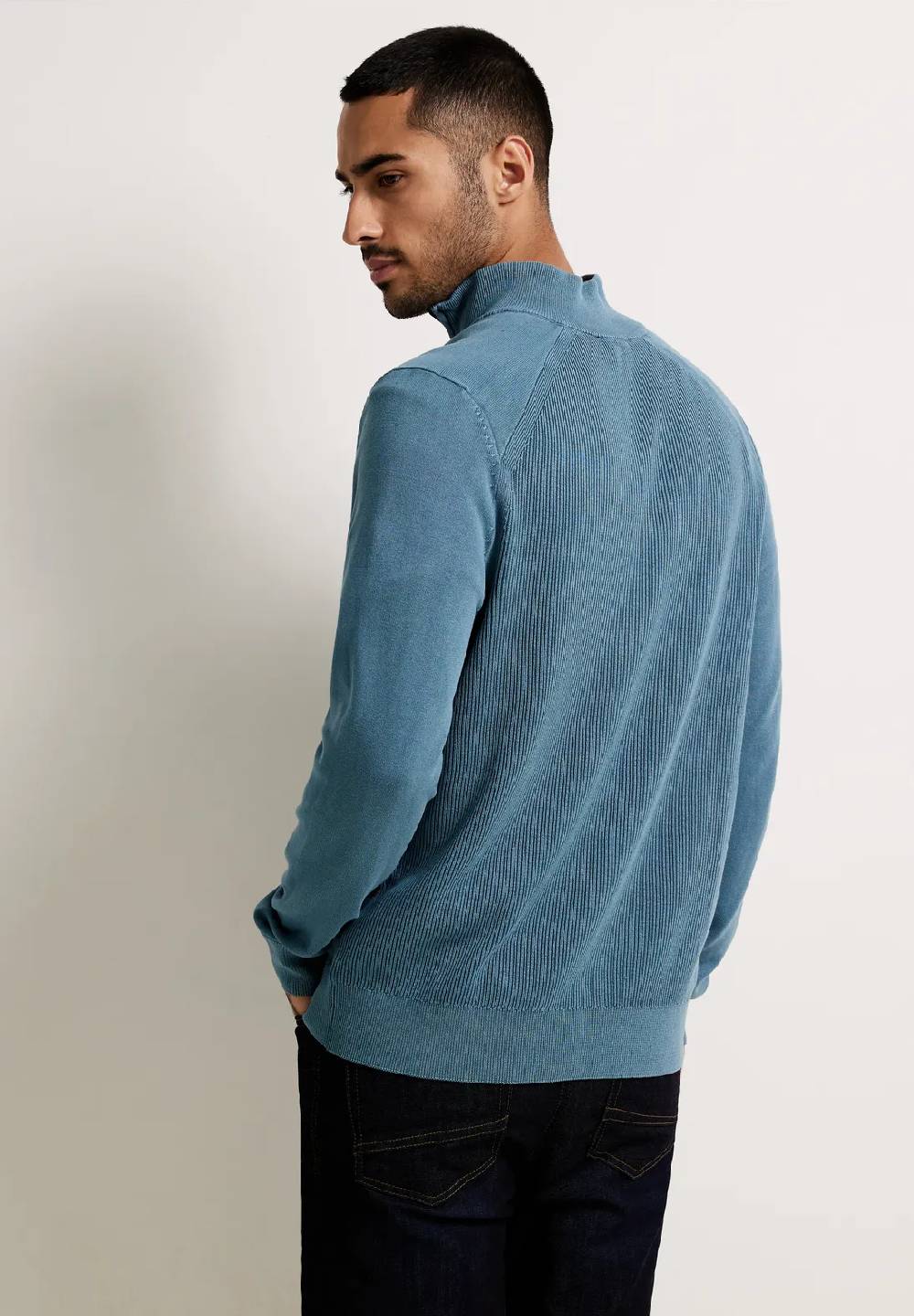 Street One Stricktroyer in Washedoptik Kostenlose Rückgabe