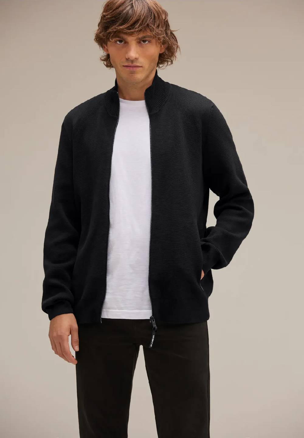 Street One Strickjacke mit Zipper