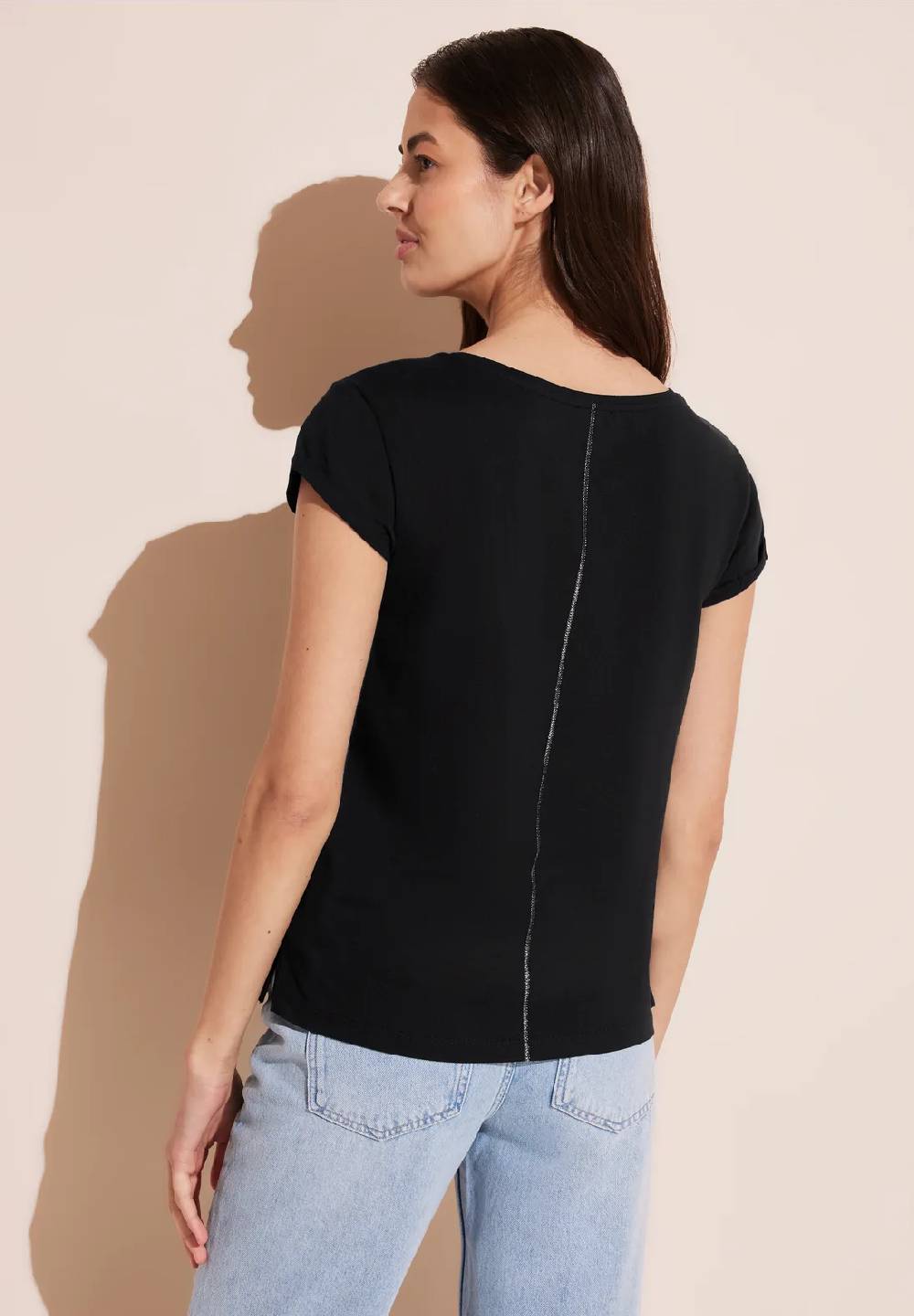 Street One T-Shirt mit Wording Bis zu 55% Rabatt