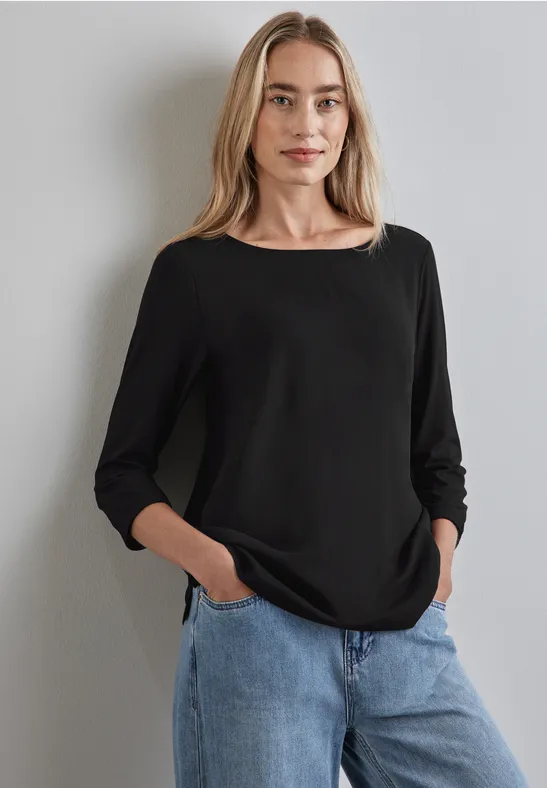 Street One Materialmix-Shirt Fabrikladen