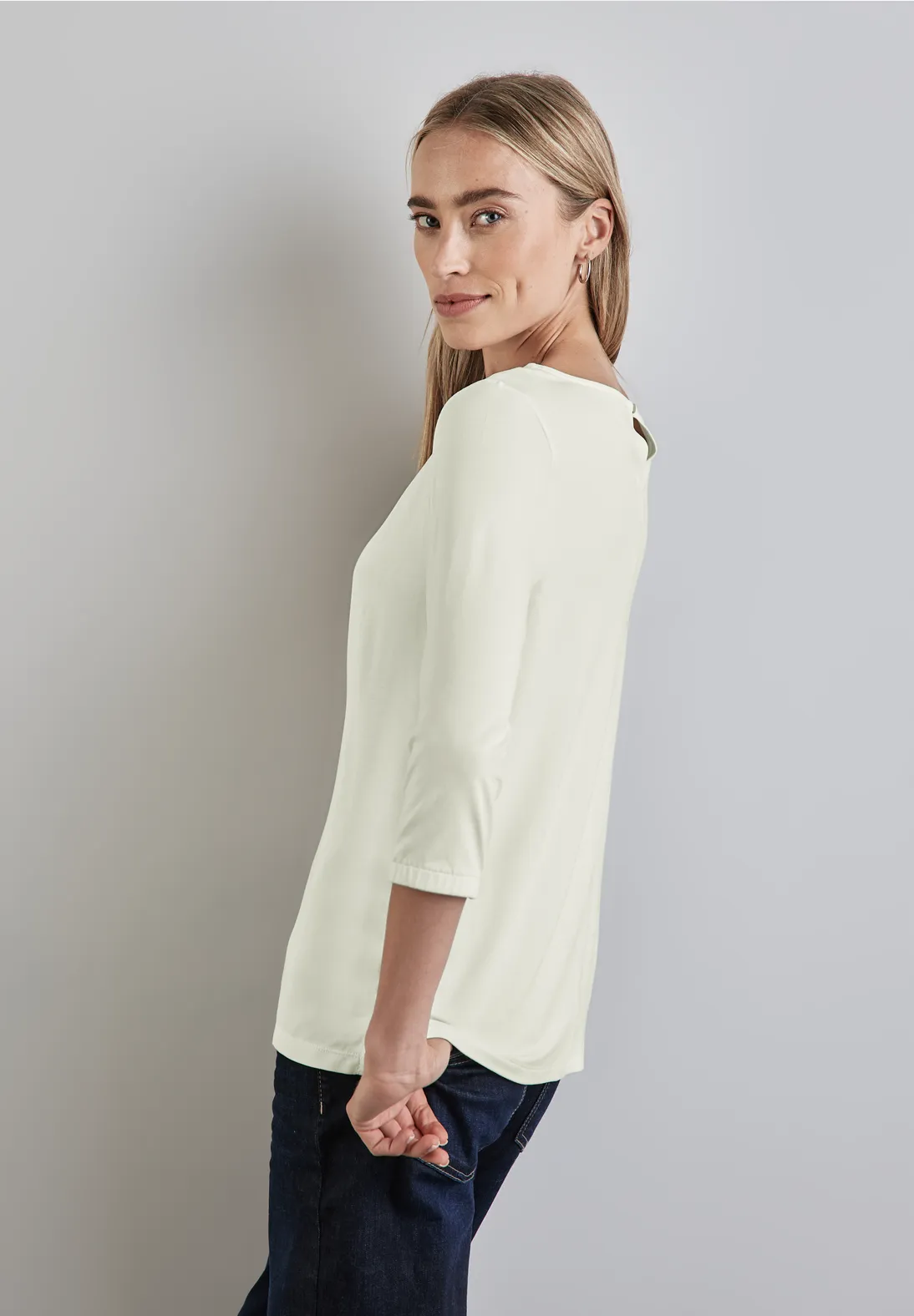 Street One Materialmix-Shirt Begrenzt auf 3 Tage