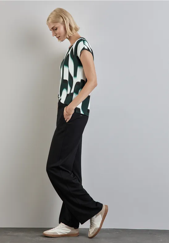 Street One Bedrucktes Ottoman-Shirt Rabatte dieses Monats