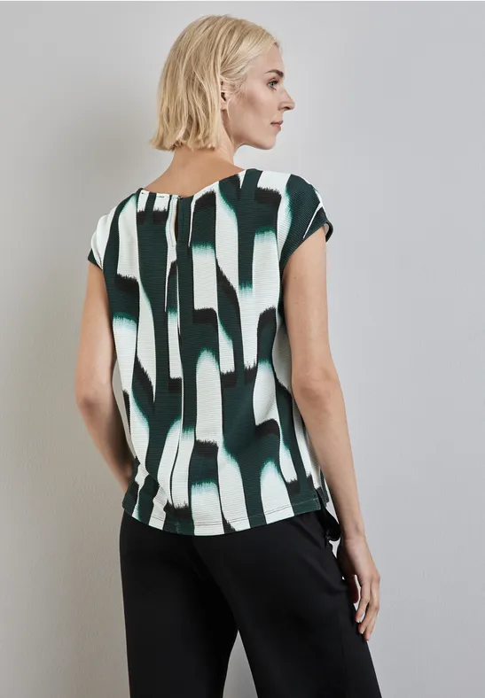 Street One Bedrucktes Ottoman-Shirt Rabatte dieses Monats