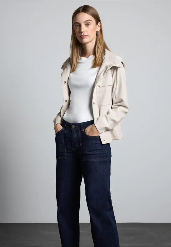 Street One Kurze Jacke mit Kapuze Blitzverkäufe