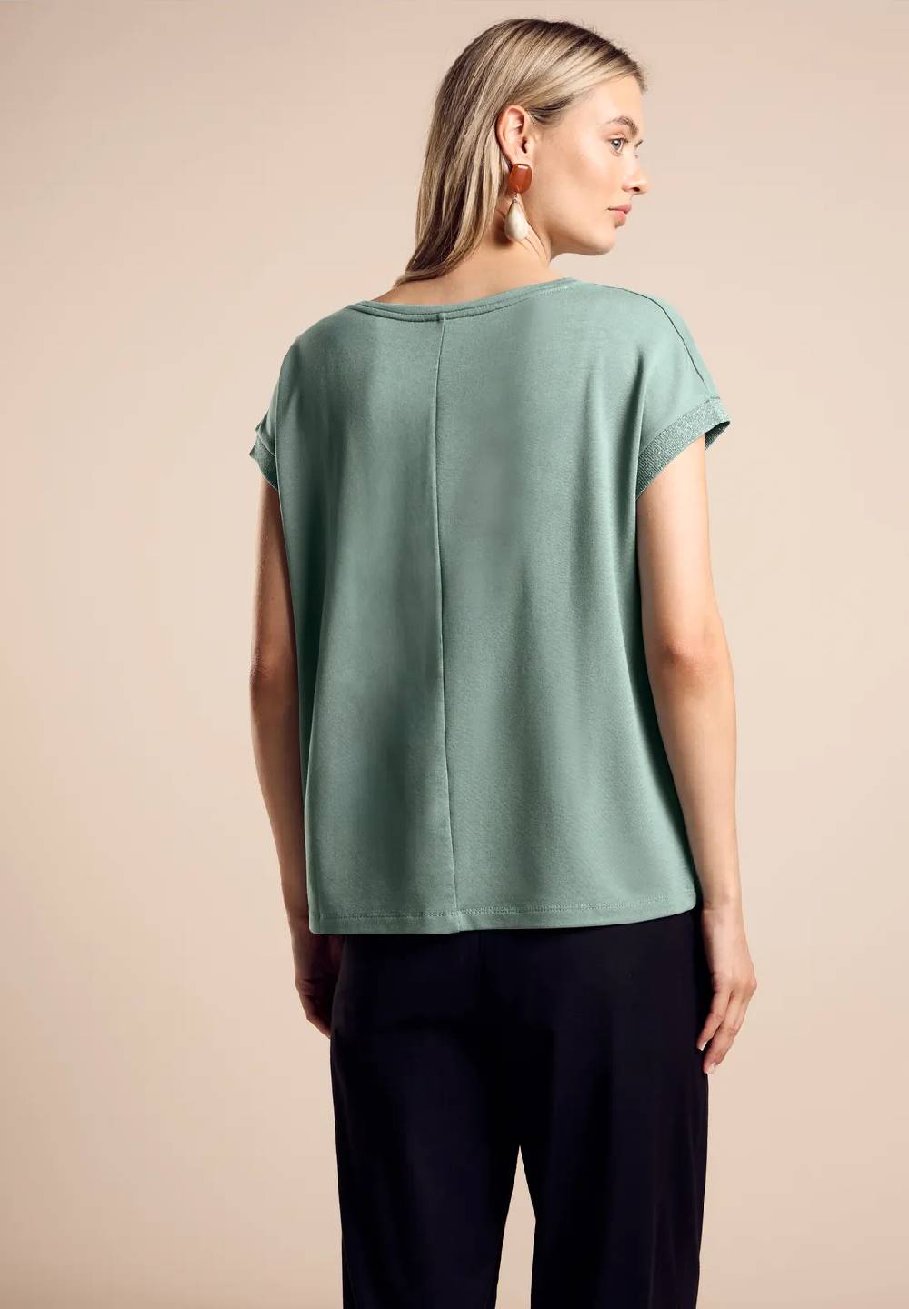 Street One T-Shirt mit Wording Fabrikpreis