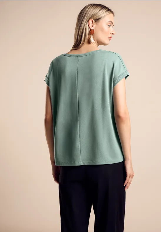 Street One T-Shirt mit Wording Fabrikpreis