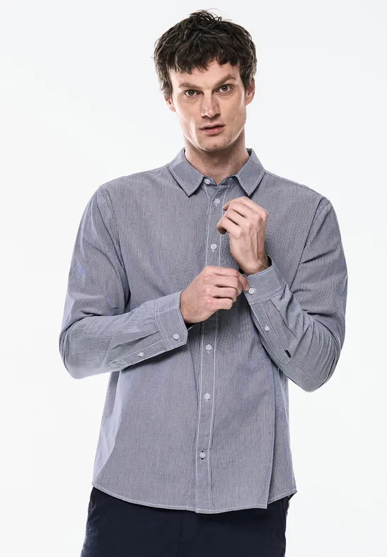 Street One Yarn Dyed Streifen Hemd Valentinstagsangebot