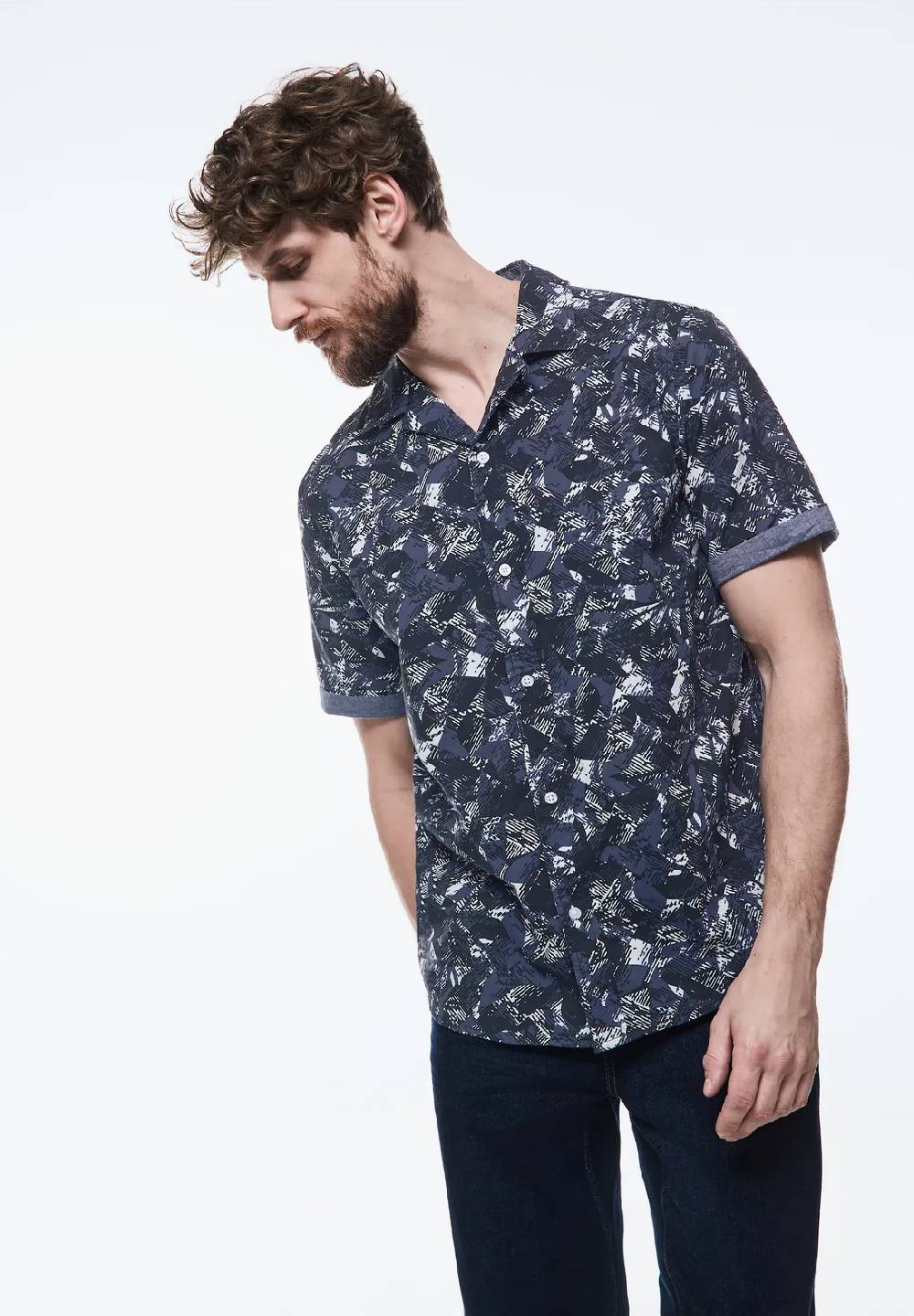 Street One Allover Print Hemd