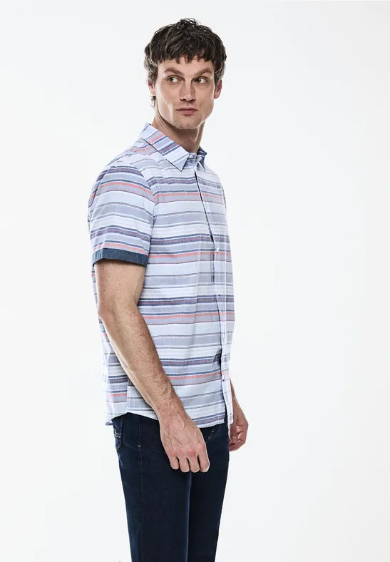 Street One Hemd mit Quer-Streifen Tägliche Deals