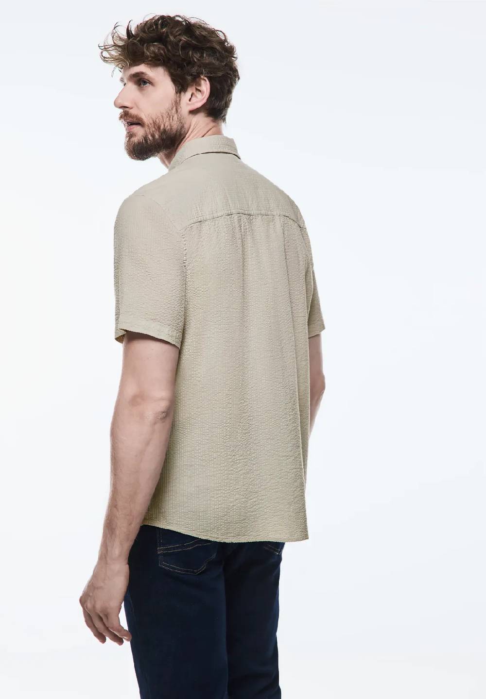 Street One Seersucker Kurzarmhemd Wochenangebot