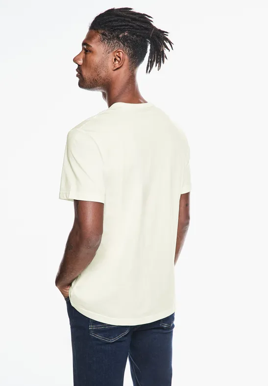 Street One T-Shirt mit 3D Wording Letzter Tag