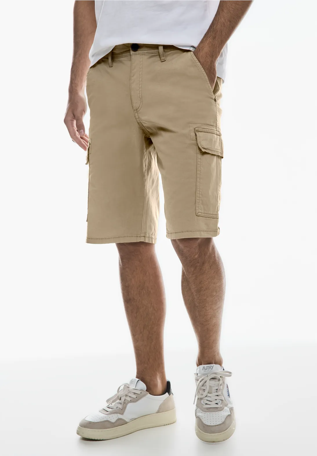Street One Stretch Twill Cargo Shorts