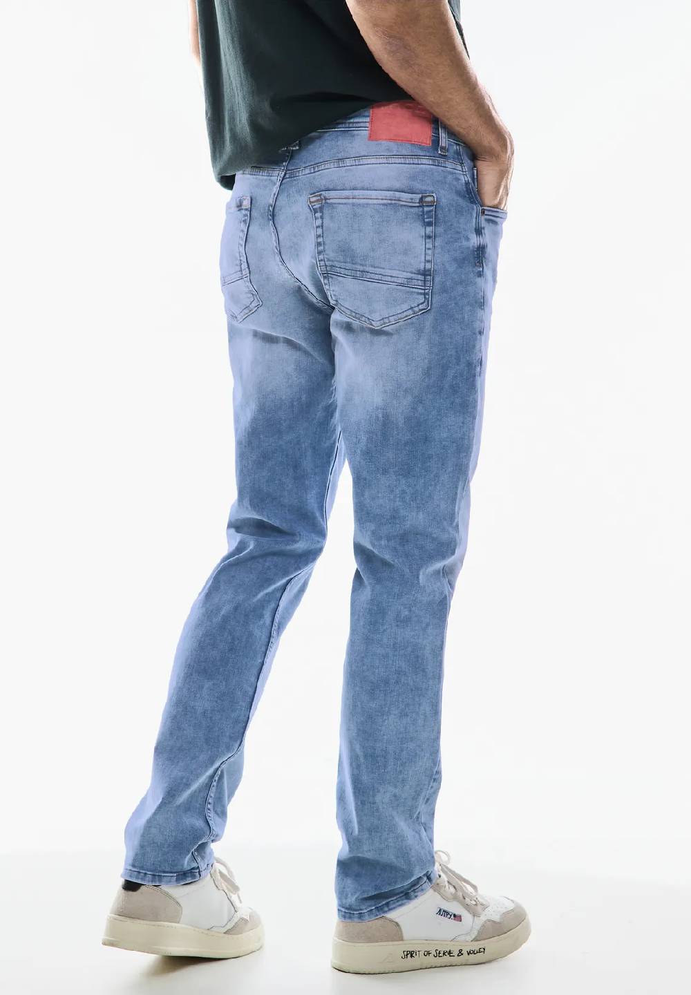 Street One Bleached Regular Fit Jeans - Style SURFER Sonderangebot der Fabrik
