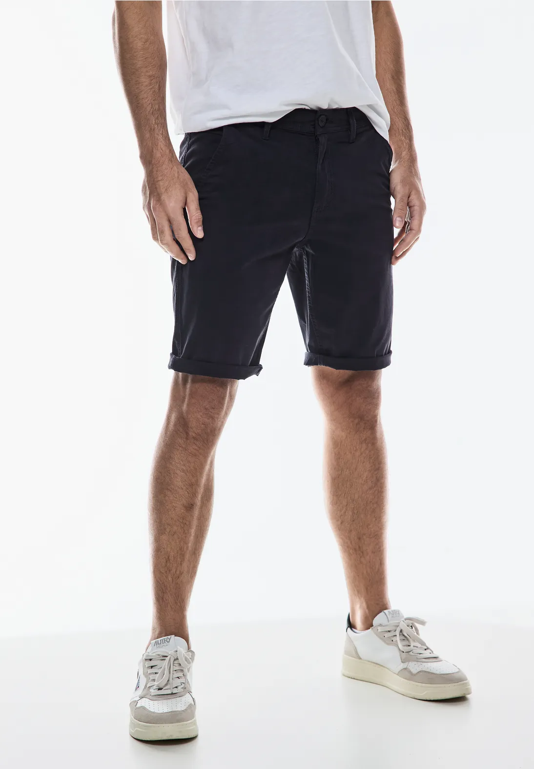 Street One Stretch Twill Chino Shorts