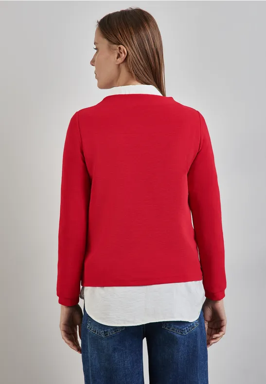 Street One Turtleneck Struktur-Shirt Verkauf