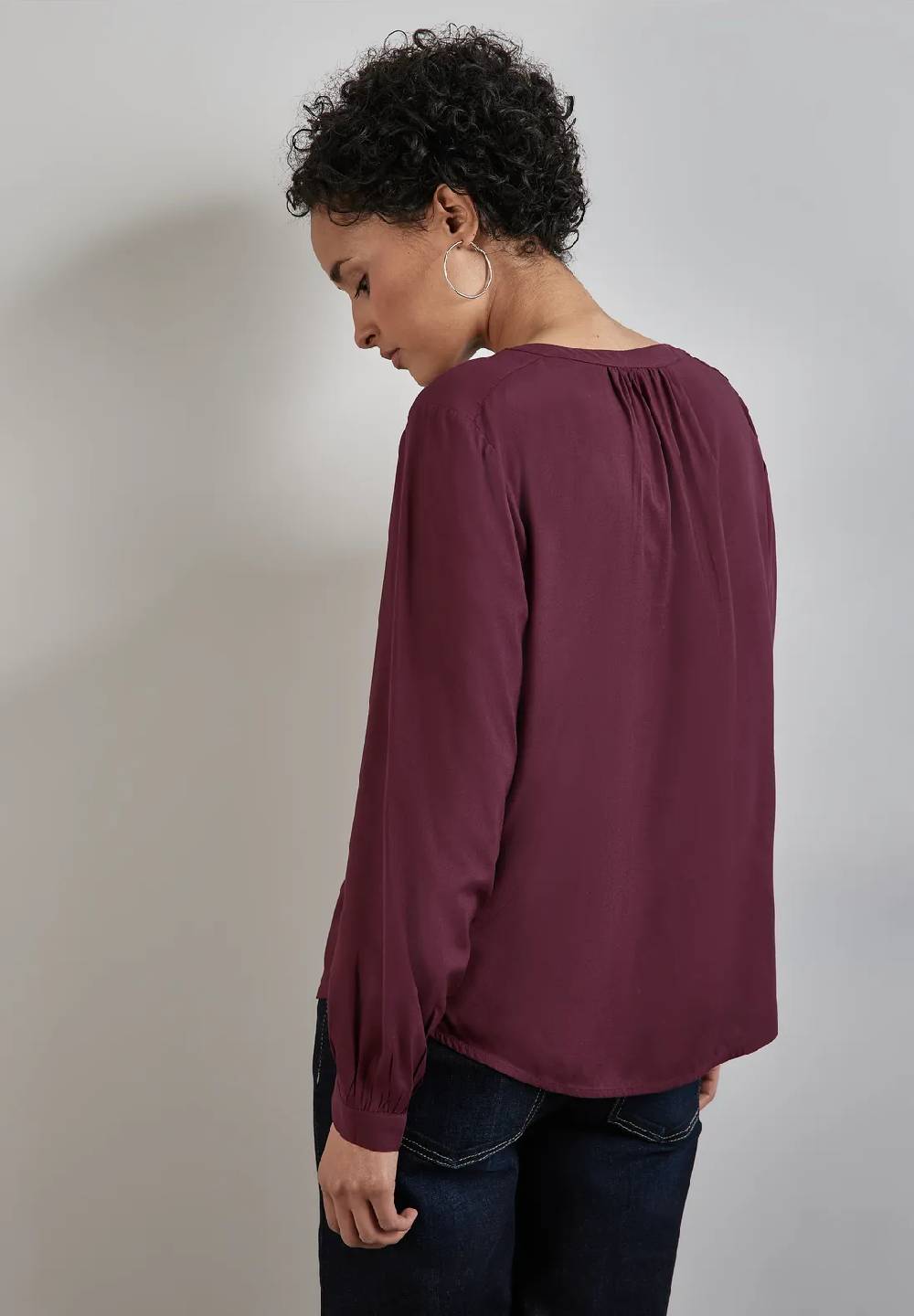 Street One Tunika in Unifarbe im Angebot