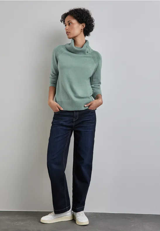 Street One Pullover mit Stehkragen Günstiger Verkauf