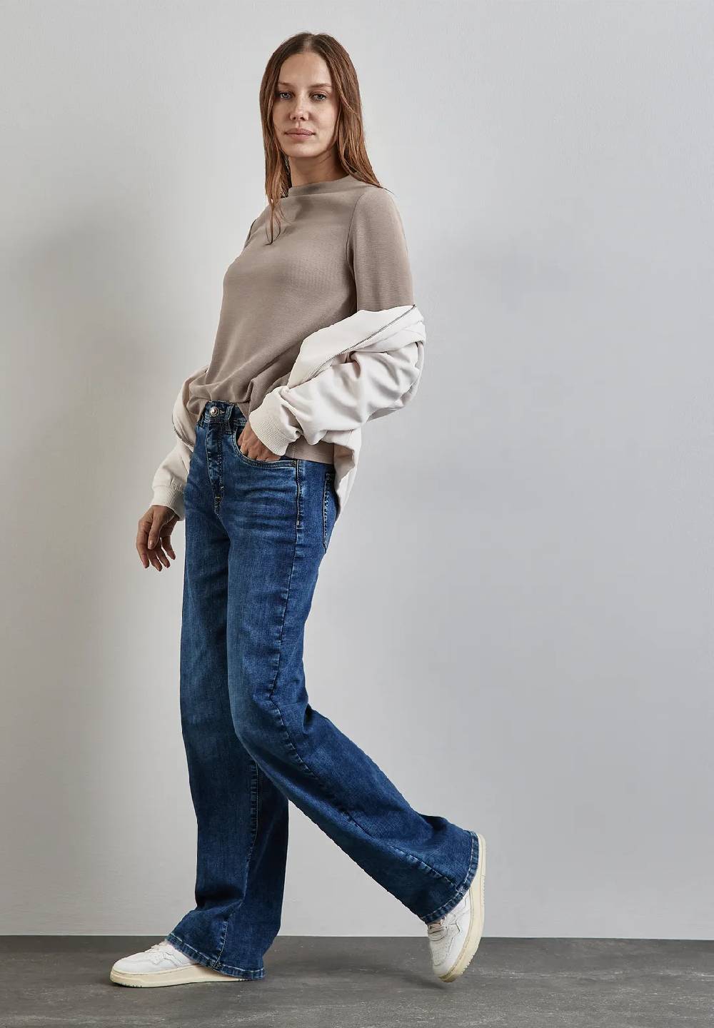 Street One Turtleneck Struktur-Shirt