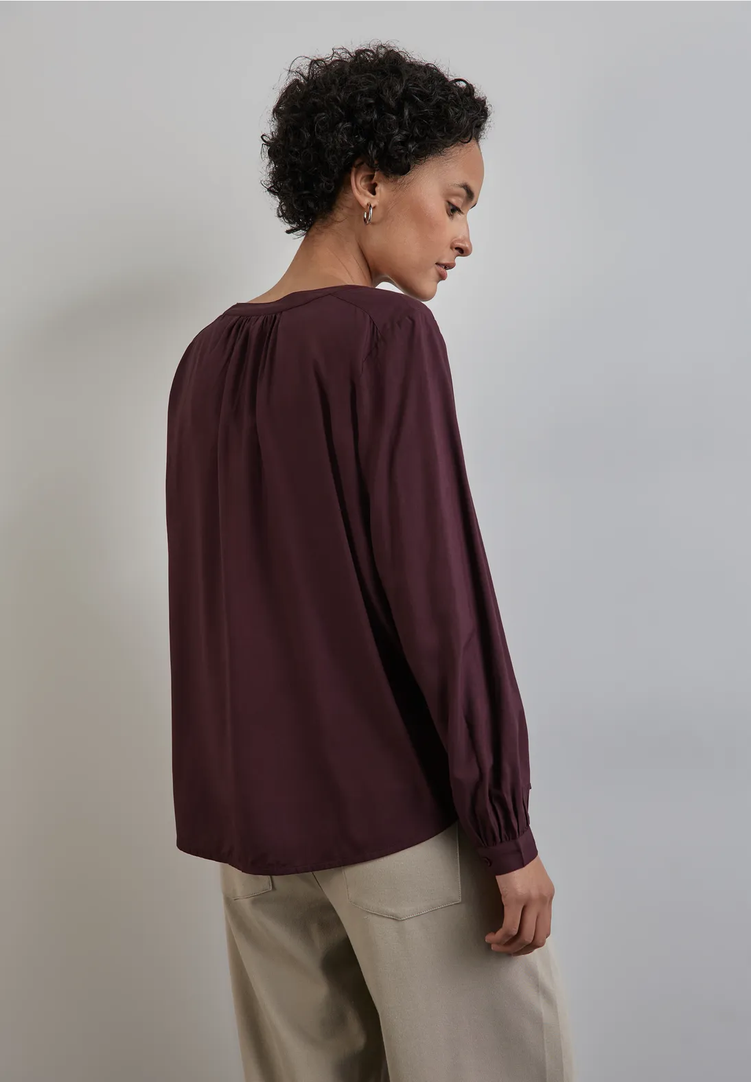 Street One Tunika in Unifarbe Großer Ausverkauf