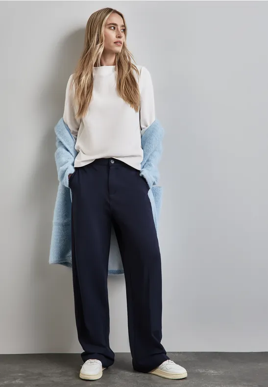 Street One Turtleneck Struktur-Shirt Flash Sale