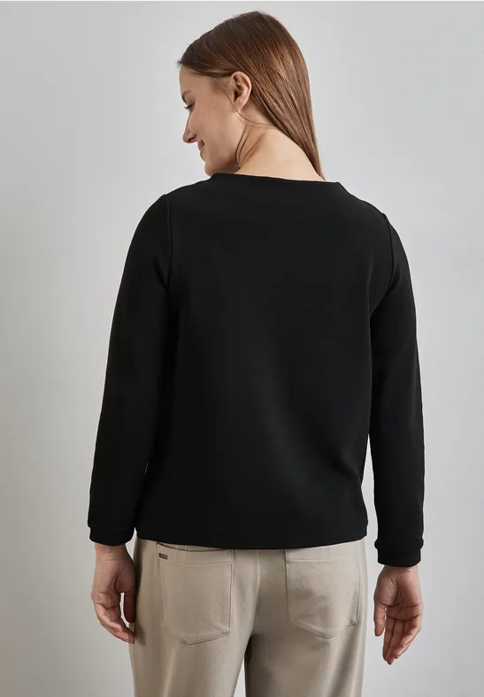 Street One Turtleneck Struktur-Shirt Preisnachlass