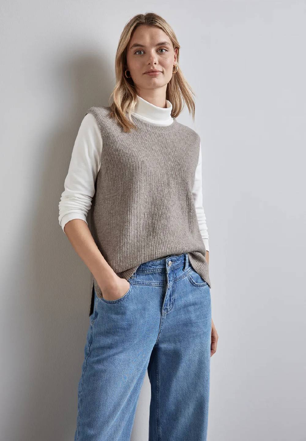 Street One Ärmelloser Pullover