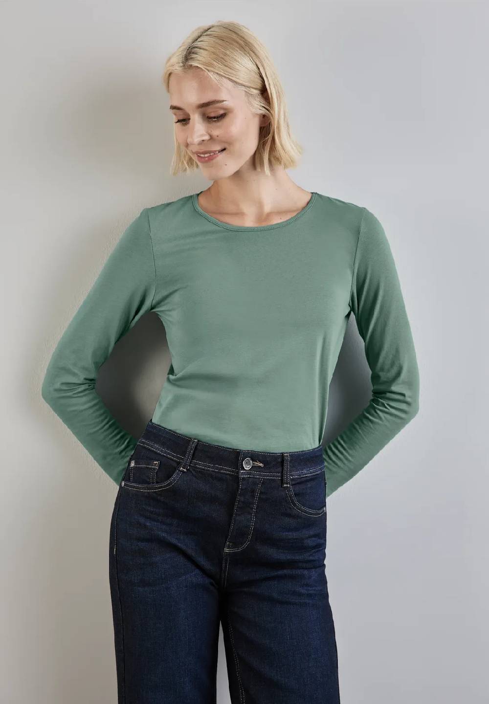 Street One Basic Langarmshirt