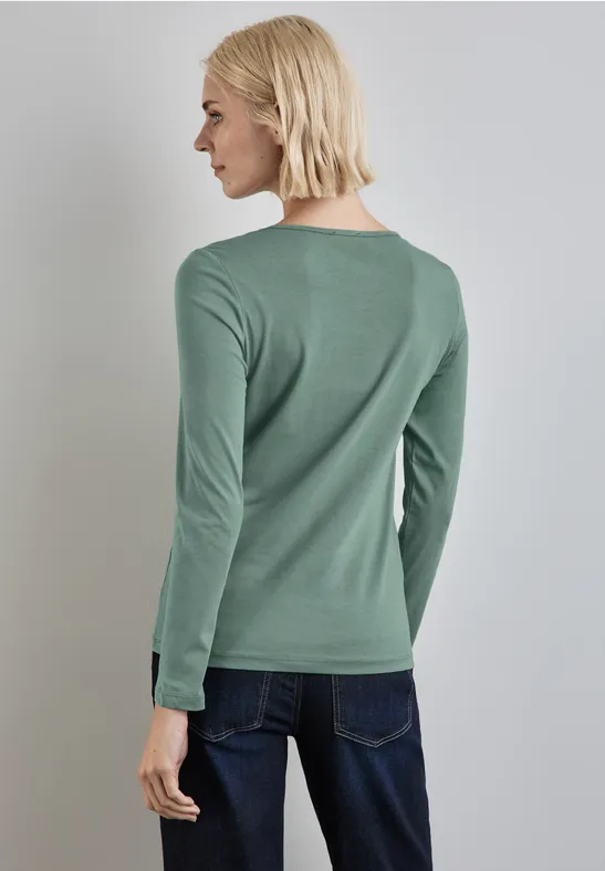 Street One Basic Langarmshirt Exklusive Angebote