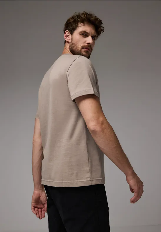 Street One T-Shirt mit Chestprint Saisonale Angebote