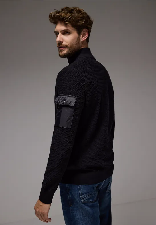 Street One Materialmix Pullover Räumungsverkauf