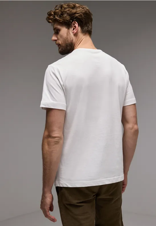 Street One T-Shirt mit Chestprint Sonderangebote
