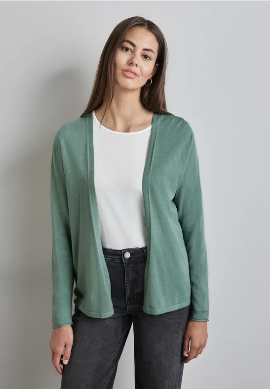 Street One Offene Strickjacke Clearance-Verkauf