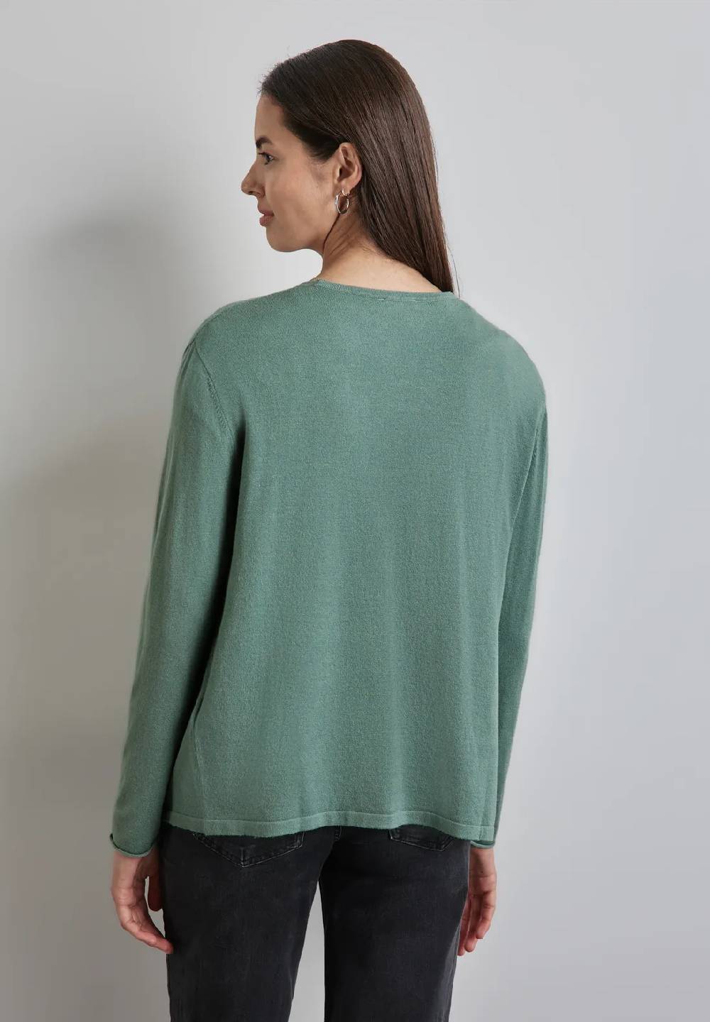 Street One Offene Strickjacke Clearance-Verkauf