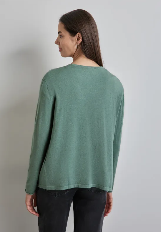 Street One Offene Strickjacke Clearance-Verkauf